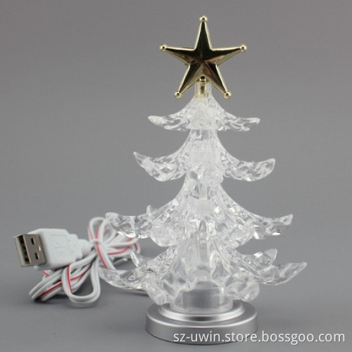 Newest Christmas Tree Seven Color LED Lights for Christmas Gifts Decoration